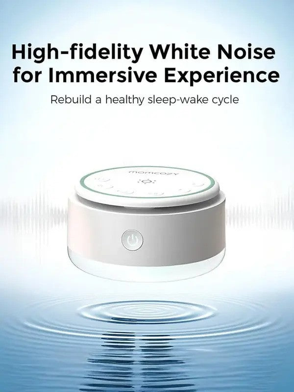 Momcozy Portable Baby Sound White Noise Machine (Cold Light)