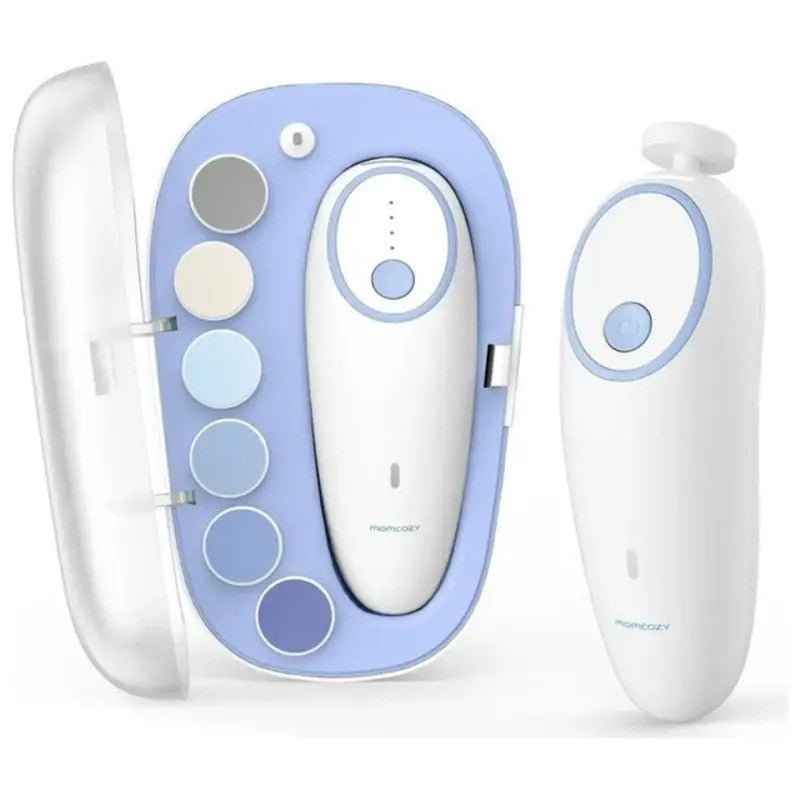 Momcozy Rechargeable Infant Electric Nail Trimmer - Blue