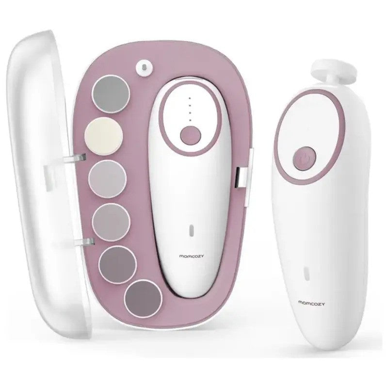 Momcozy Rechargeable Infant Electric Nail Trimmer - Pink