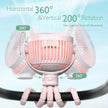 Momcozy Rechargeable Portable Stroller Fan Pink