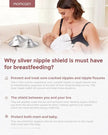 Momcozy Silver 99.9PCT Nursing Cups XXL (65mm)