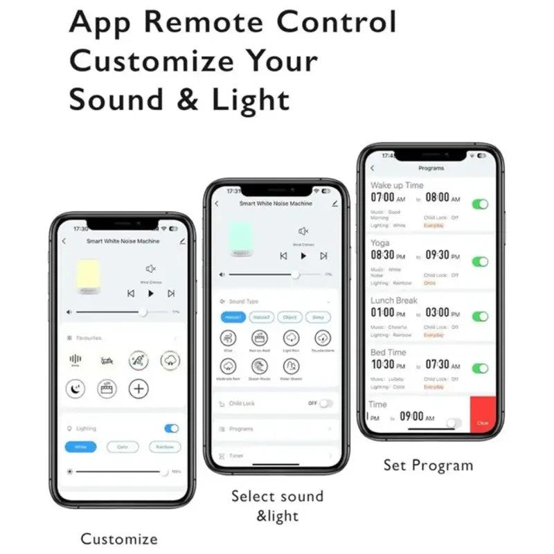 Momcozy Smart Baby Sound Machine & App Control