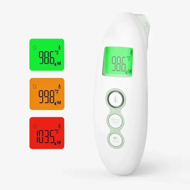 Momcozy Thermometer Non-Contact Forehead & ear (Aged 0-3yrs) White