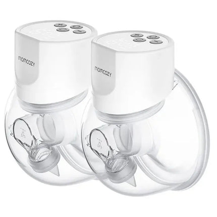 Momcozy S12 Pro Wearable Double Breast Pump White