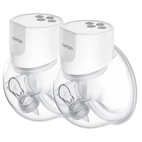 Momcozy S12 Pro Wearable Double Breast Pump White