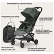 Mompush Velo Ultra-Compact Stroller Green (0M-Up to 22kg)