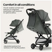 Mompush Velo Ultra-Compact Stroller Green (0M-Up to 22kg)