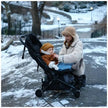 Mompush Velo Ultra-Compact Stroller Grey(0M-Up to 22kg)