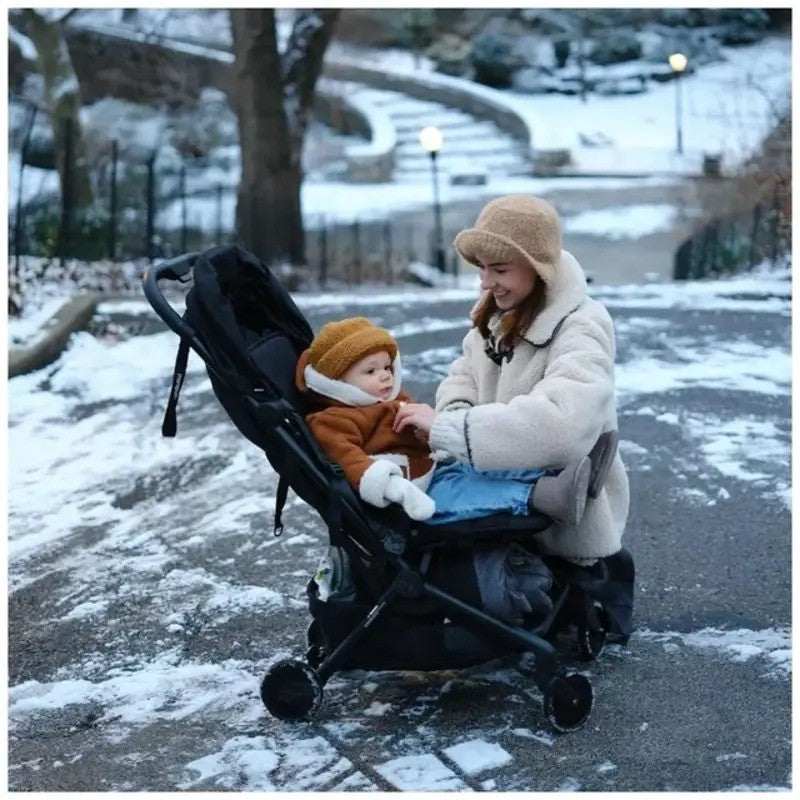 Mompush Velo Ultra-Compact Stroller Grey(0M-Up to 22kg)