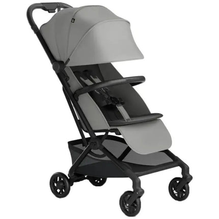 Mompush Velo Ultra-Compact Stroller Grey(0M-Up to 22kg)