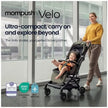 Mompush Velo Ultra-Compact Stroller Khaki (0M-Up to 22kg)