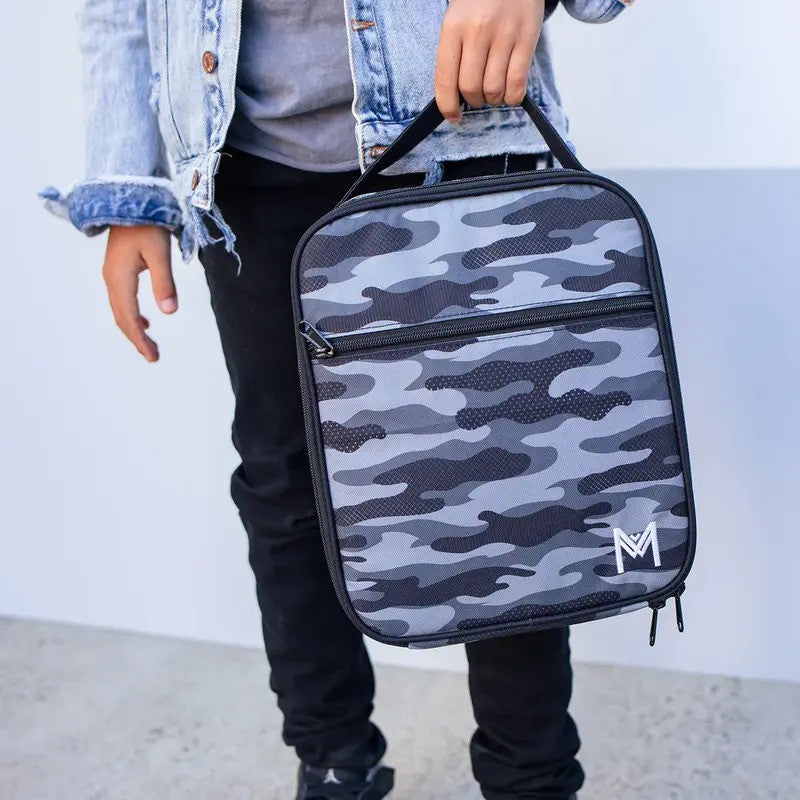 MontiiCo Large Insulated Lunch Bag Combat