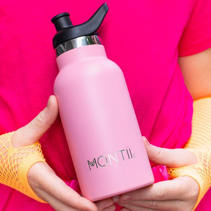 MontiiCo Mini Drink Bottle Strawberry