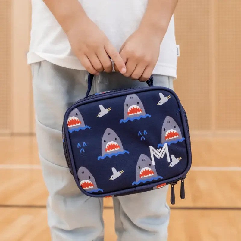 MontiiCo Mini Insulated Lunch Bag Shark