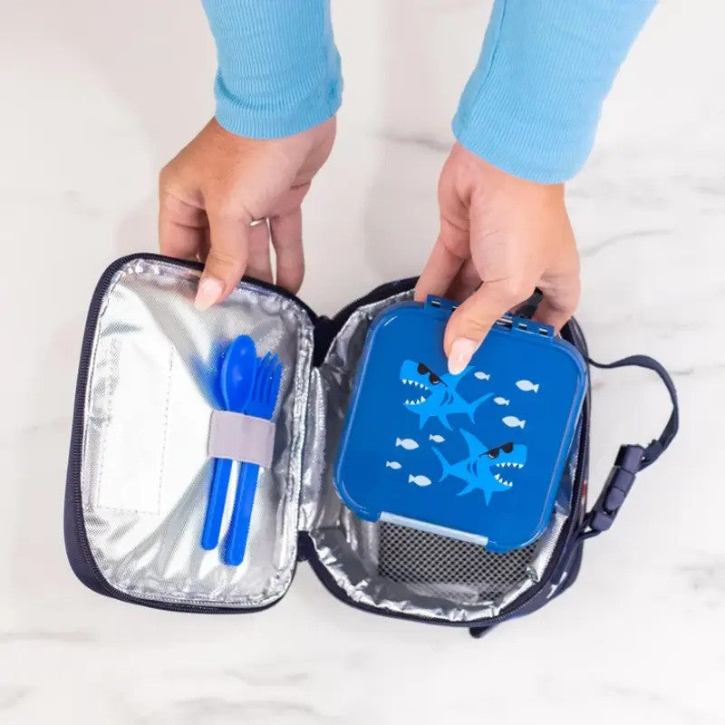 MontiiCo Mini Insulated Lunch Bag Shark