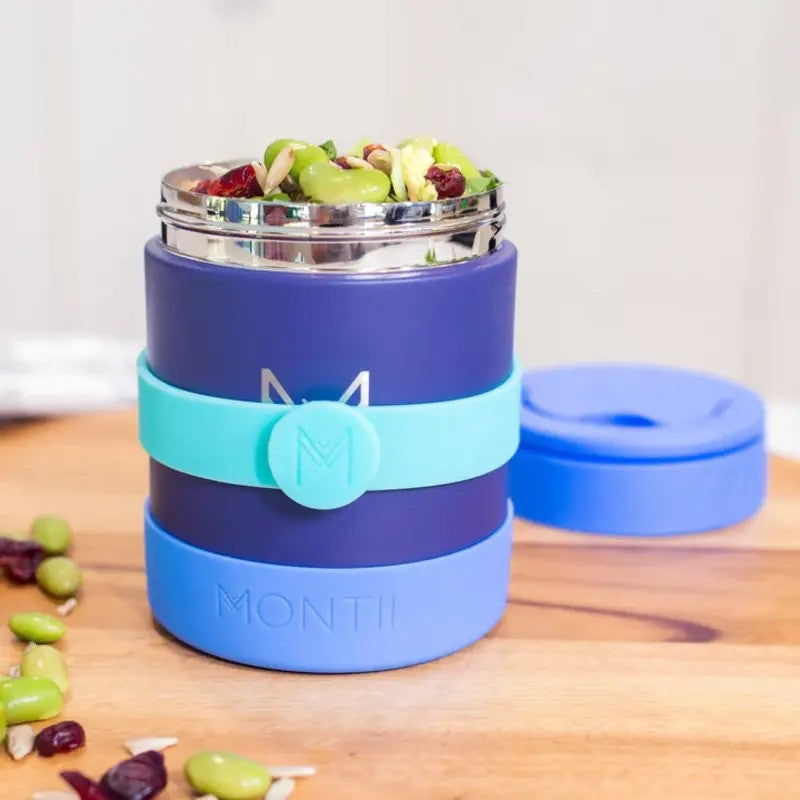 MontiiCo Silicon Cutlery Band Iced Berry