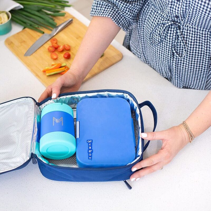 MontiiCo Large Insulated Lunch Bag Shark