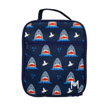 MontiiCo Large Insulated Lunch Bag Shark