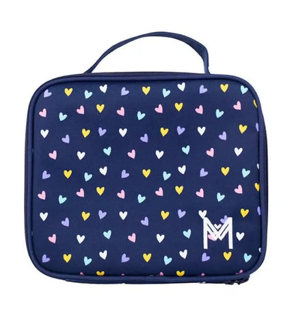 MontiiCo Medium Insulated Lunch Bag Hearts