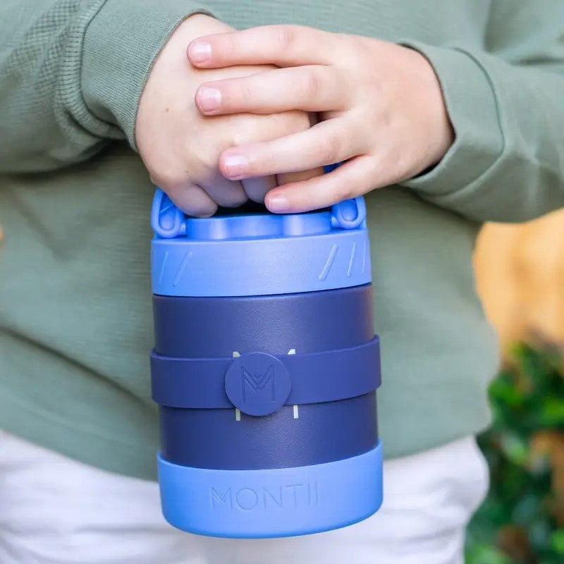 MontiiCo Silicon Cutlery Band Cobalt