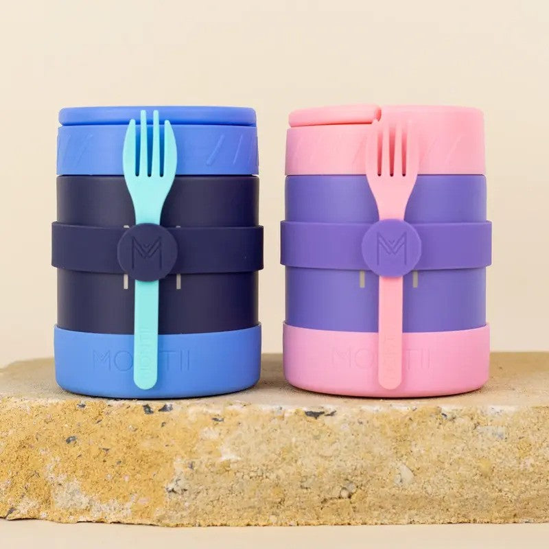 MontiiCo Silicon Cutlery Band Grape