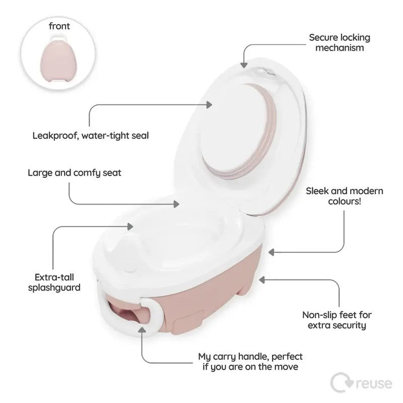 My Carry Potty (15m-3yrs) Blush Pink