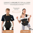 Neobreez ATLIX 3-in-1 Baby Carrier Black (8-33lbs 0m-Plus)