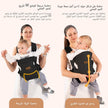 Neobreez ATLIX 3-in-1 Baby Carrier Black (8-33lbs 0m-Plus)