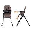 Neobreez Cris Baby High Chair Brown Black (6M-3Yrs)