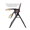 Neobreez Cris Baby High Chair Brown Black (6M-3Yrs)