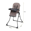 Neobreez Cris Baby High Chair Brown Black (6M-3Yrs)