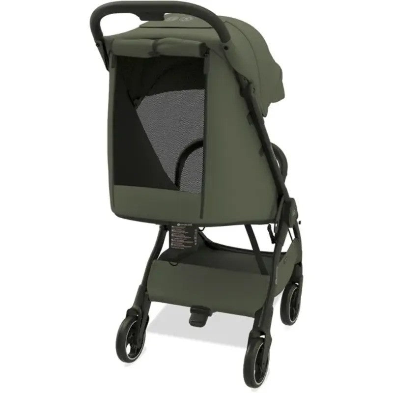 Neobreez DECA Ultra-Lightweight Stroller (Matt Black Frame) 0-4yrs Olive Green