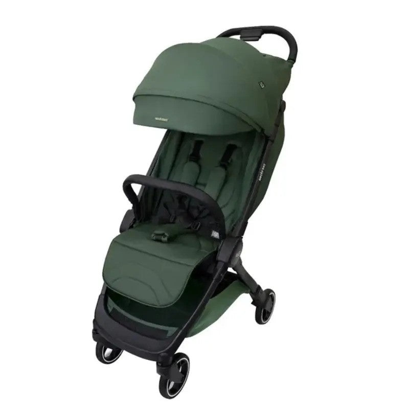Neobreez DECA Ultra-Lightweight Stroller (Matt Black Frame) 0-4yrs Olive Green