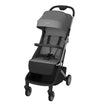 Neobreez NEOLITE Ultra-Compact Stroller (Silver Frame) 0-4yrs Dark Grey Black
