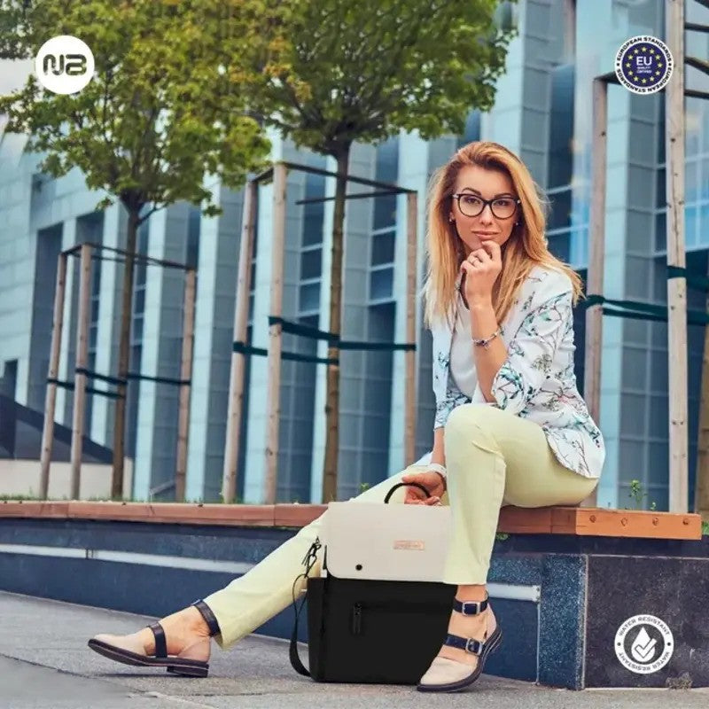 Neobreez NIXE Multifunctional Diaper Backpack Beige Black