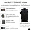 Neobreez NIXE Multifunctional Diaper Backpack Black