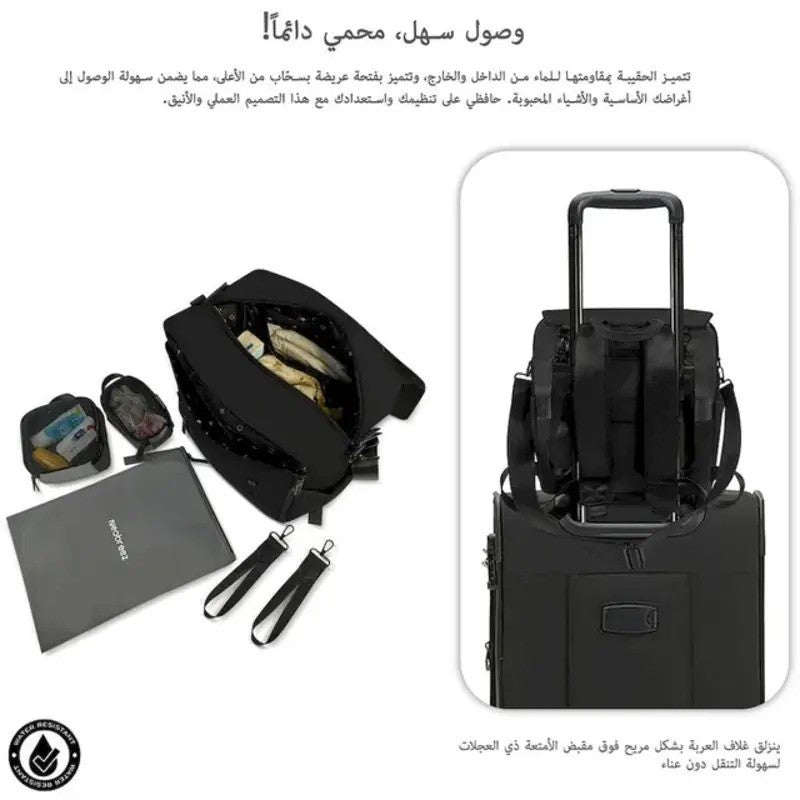 Neobreez NIXE Multifunctional Diaper Backpack Black