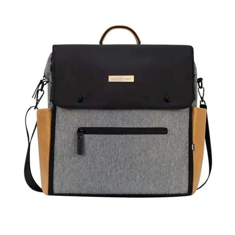Neobreez NIXE Multifunctional Diaper Backpack Gray Black