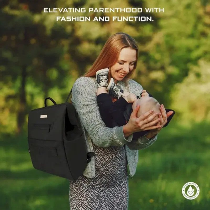 Neobreez RILO Multi-function Diaper Backpack Black