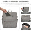 Neobreez RILO Multi-function Diaper Backpack Stone Gray