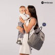 Neobreez RILO Multi-function Diaper Backpack Stone Gray