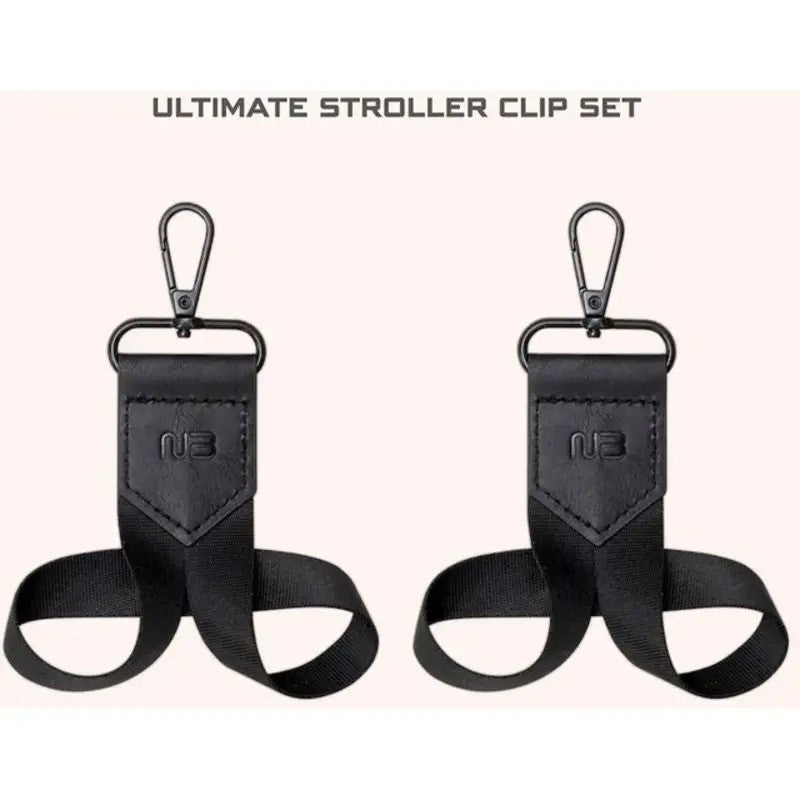 Neobreez Stroller Hooks Pack Of 2 Dark Gray