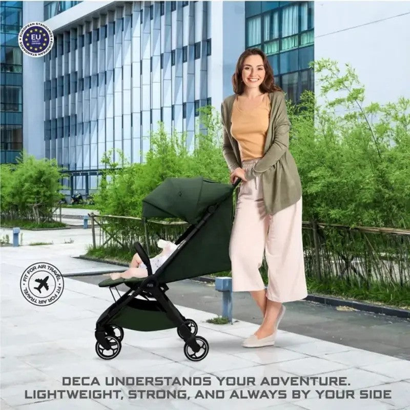 Neobreez DECA Ultra-Lightweight Stroller (Matt Black Frame) 0-4yrs Black