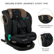Neobreez i-GUARDIA 360 Swivel Car Seat Isofix System 0-12yrs Black