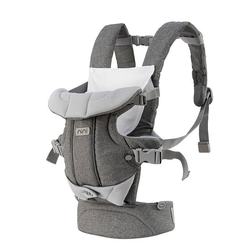 Nini Nordic Baby Carrier Grey Melange (8-32lbs 0m-Plus)