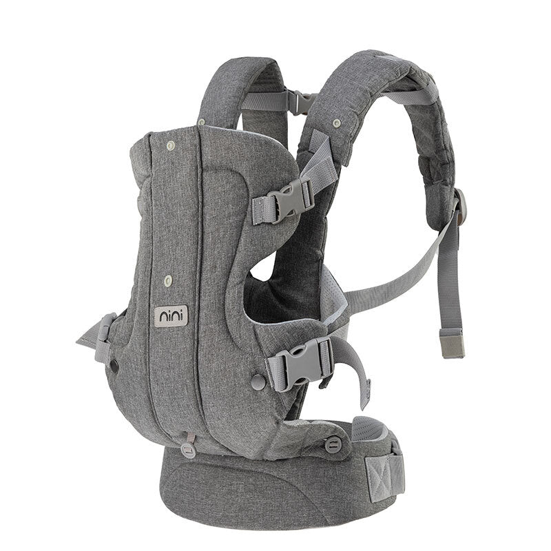 Nini Nordic Baby Carrier Grey Melange (8-32lbs 0m-Plus)