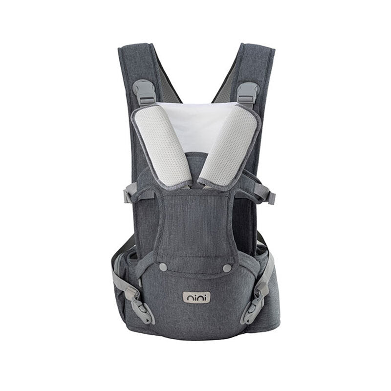 Nini Urban Hip Baby Carrier Grey (8-32lbs 0m-Plus)