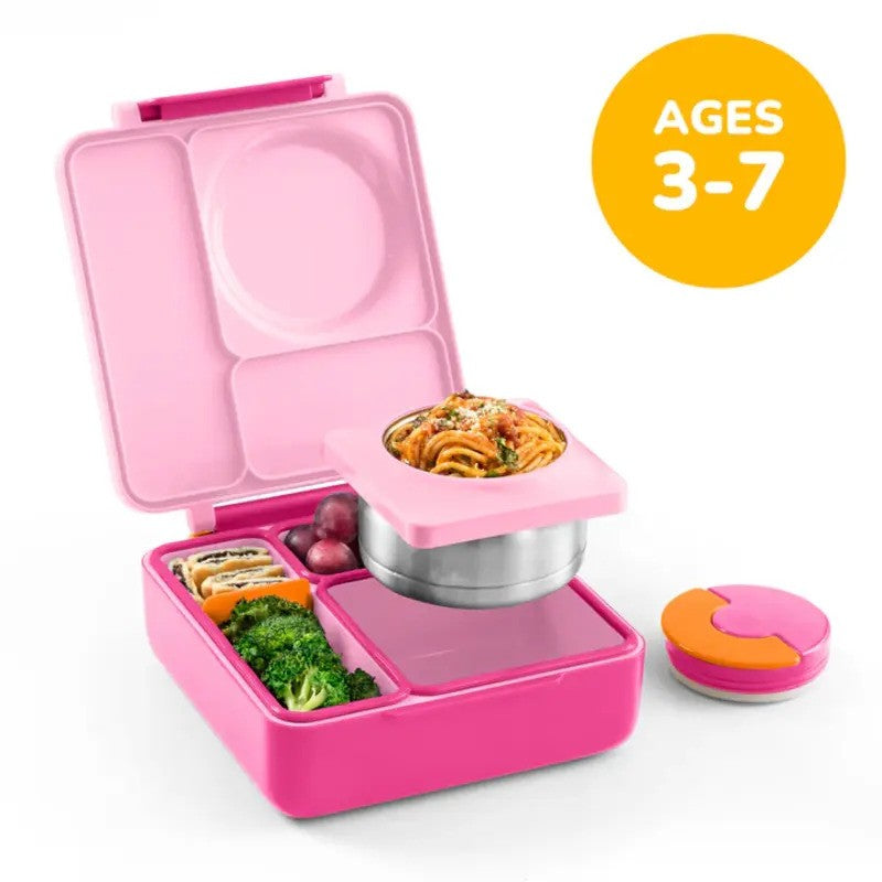OmieBox Thermos 250ml Pixie Pink Rose