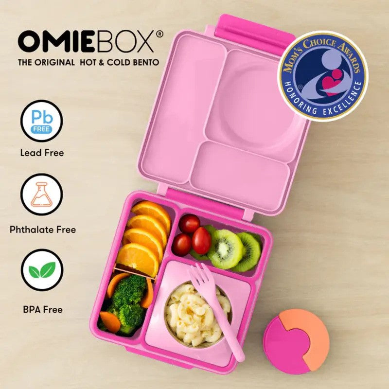 OmieBox Thermos 250ml Pixie Pink Rose