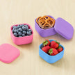 OmieSnack Silicone Container 278ml Blue